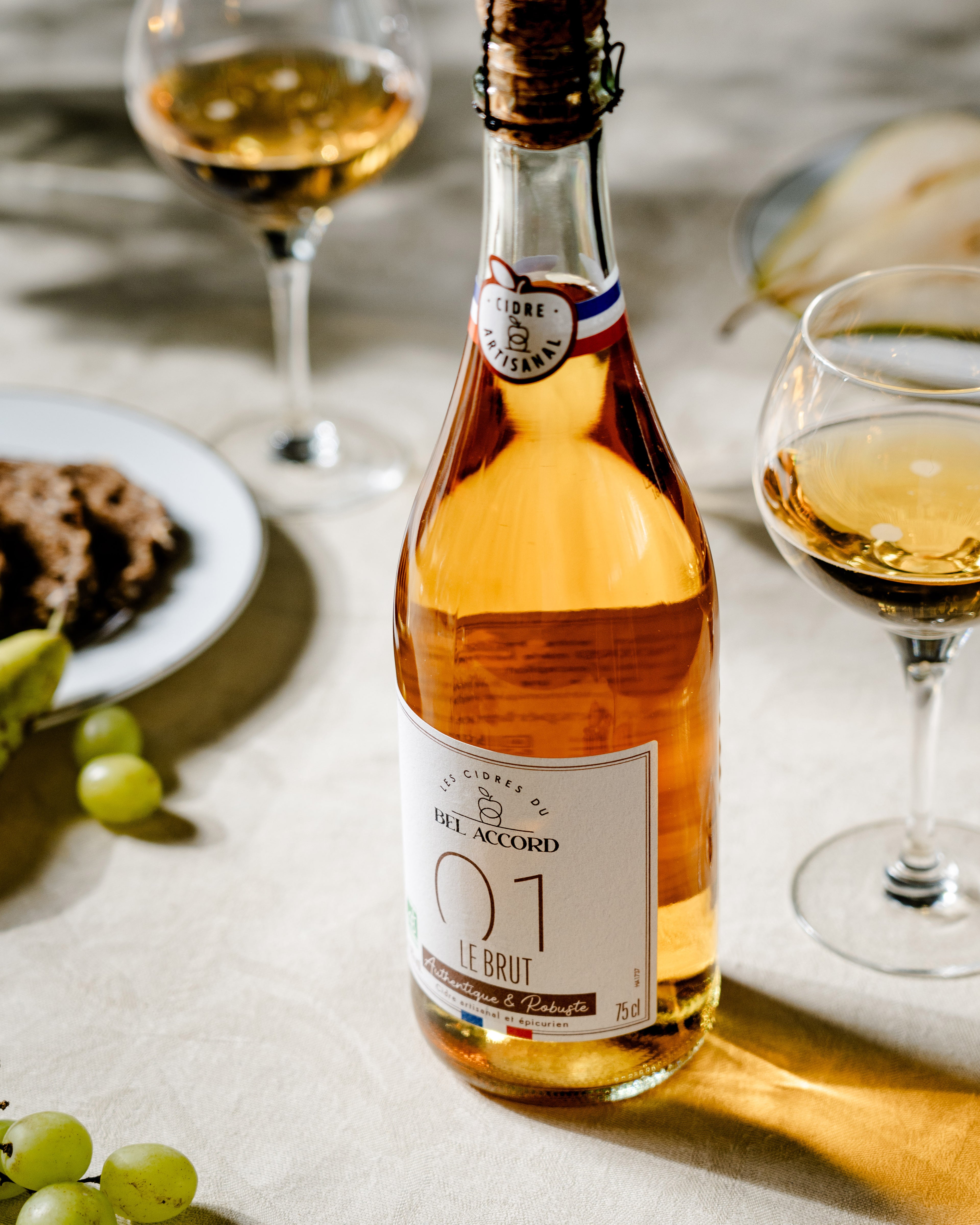 Cidre 01- Le Brut BIO 4,5% (75cl) - Carton 6 Bouteilles
