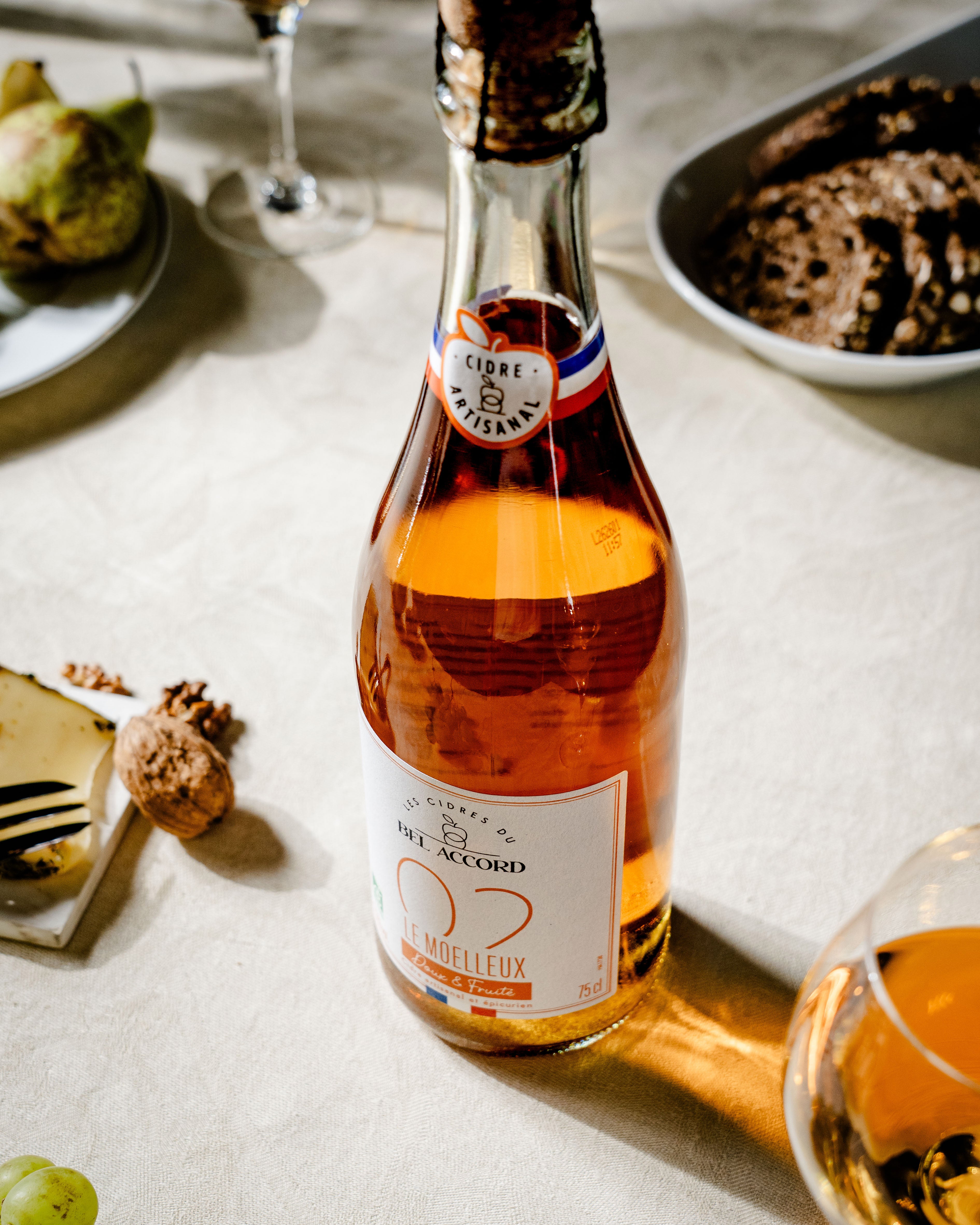 Cidre 02- Le Moelleux BIO 2,5% (75cl) - Carton 6 Bouteilles